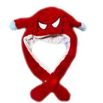 Świecąca LED Czapka Z Ruchomymi Uszami Spiderman Kigurumi