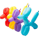 BALONY DO MODELOWANIA SKRĘCANIA 20SZT Z POMPKĄ RURKI KOLOROWE ZESTAW POMPKA