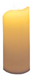 Świeczka elektryczna biała wkład LED 17.5 cm