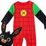 STRÓJ KRÓLIK BING PRZEBRANIE NA BAL HALLOWEEN KARNAWAŁ KOSTIUM + MASKA