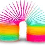 SPRĘŻYNKA ZABAWKOWA DLA DZIECI DŁUGA 15CM KOLOROWA SPRĘŻYNA MAGIC SPRING XL