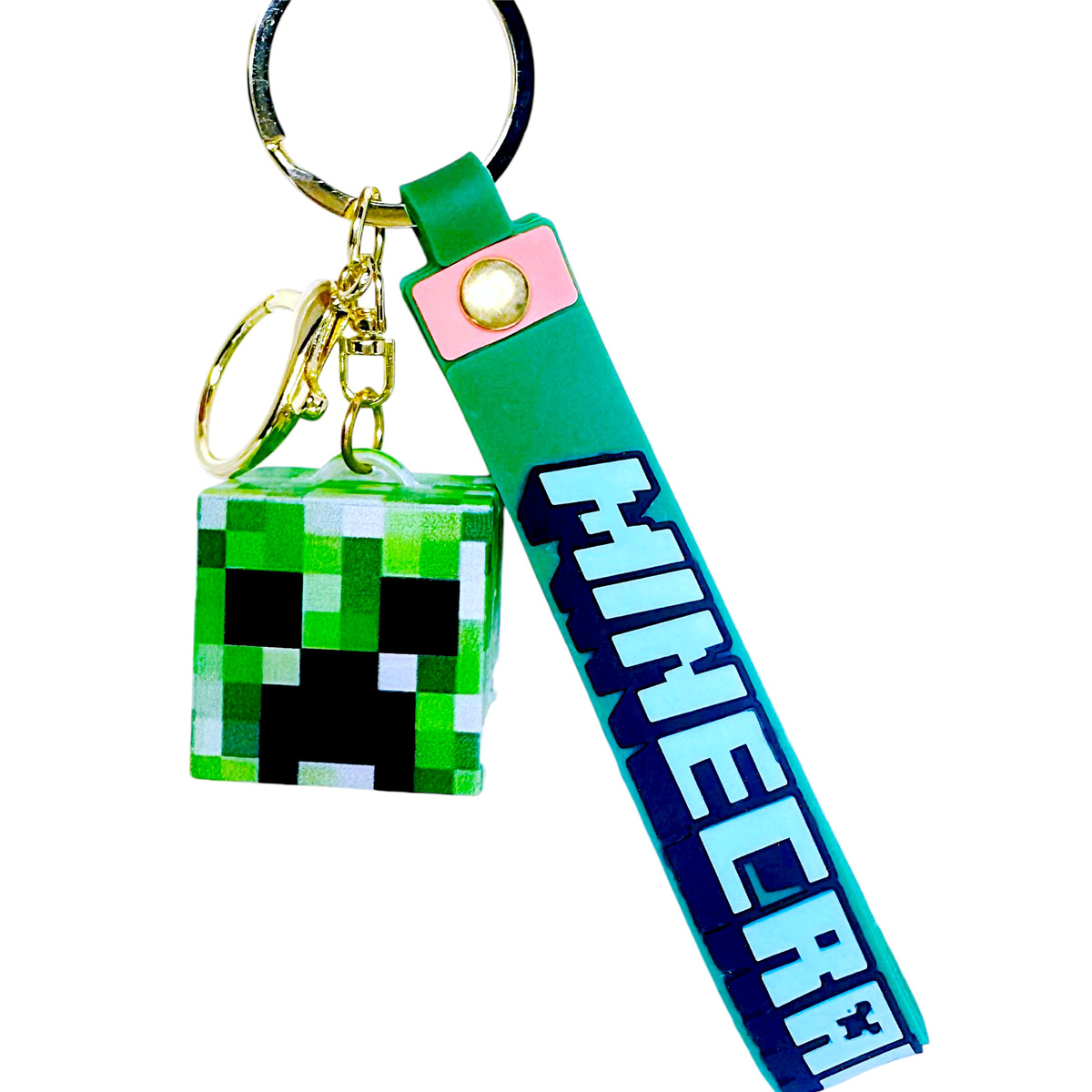 BRELOCZEK MINECRAFT ZAWIESZKA DO KLUCZY BRELOK DO PLECAKA DUŻY FIGURKA