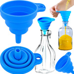 LEJEK SILIKONOWY SKŁADANY HARMONIJKA DO KUCHNI DO BUTELKI SŁOKIA NA PŁYN