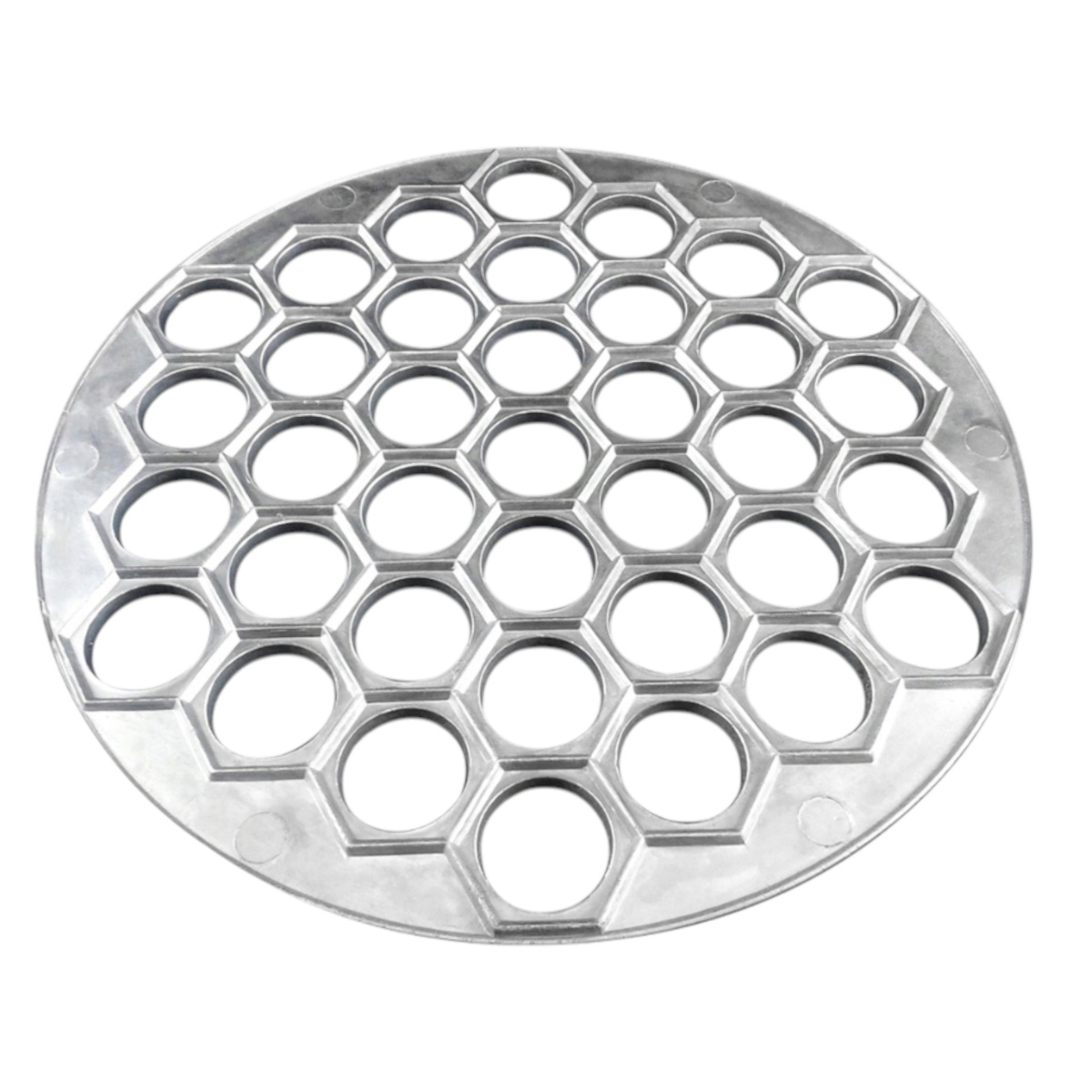 FOREMKA DO PIEROGÓW USZEK RAVIOLI PIEROŻNICA METALOWA 37 PIEROGÓW DUŻA 25CM