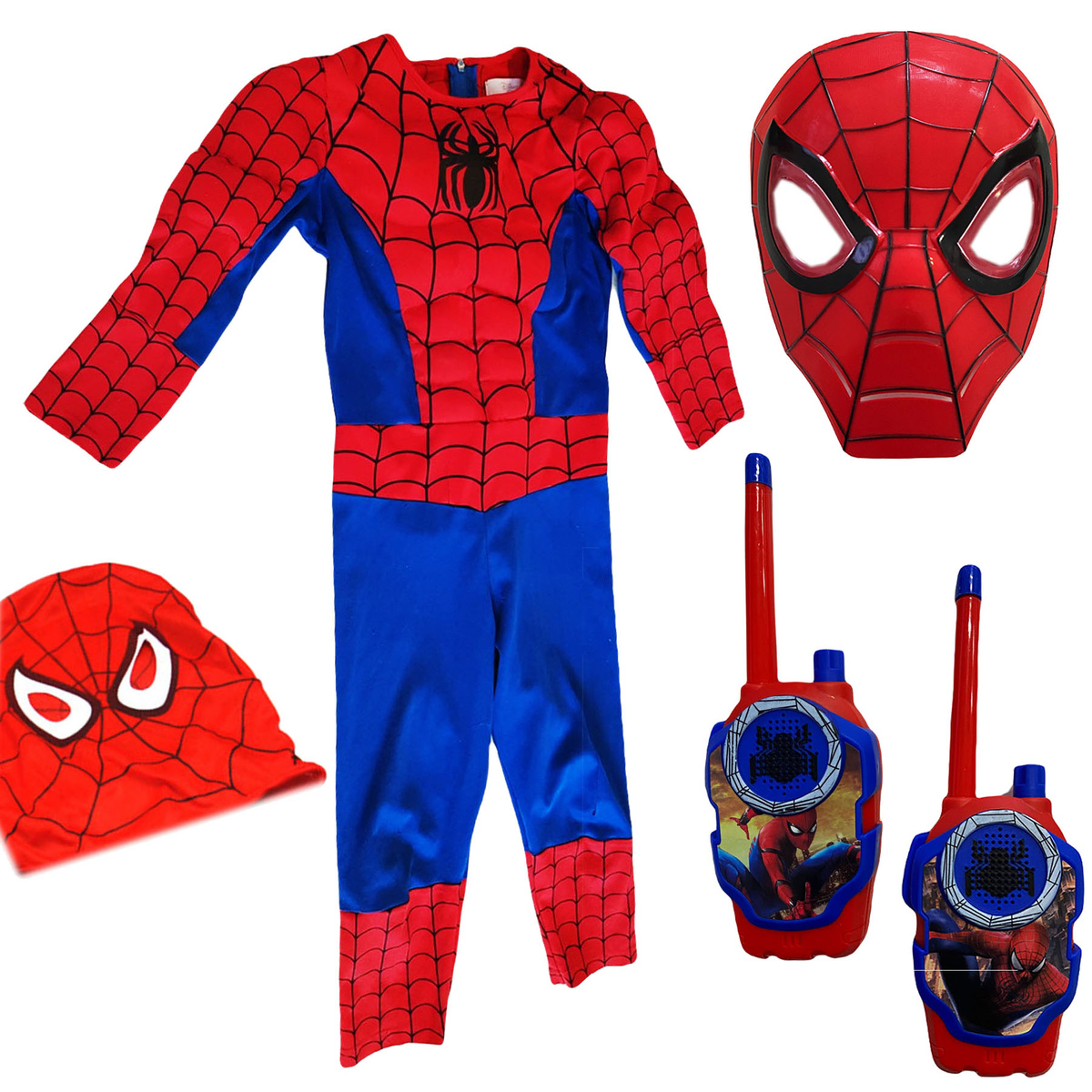 SPIDERMAN Zestaw Strój Dla Chłopca Kostium + Akcesoria