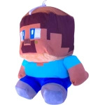 DUŻA PLUSZOWA MASKOTKA MINECRAFT STEVE PLUSZAK POSTAĆ Z GRY PRZYTULANKA