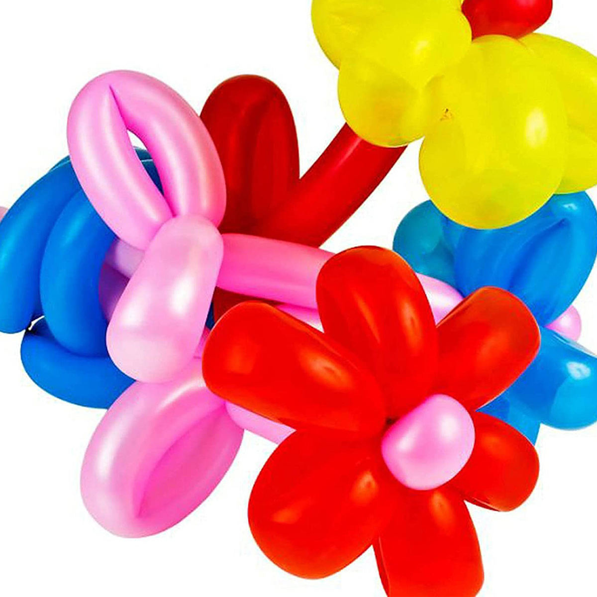 BALONY DO MODELOWANIA SKRĘCANIA DŁUGIE RURKI KOLOROWE FESTYN 100 SZTUK