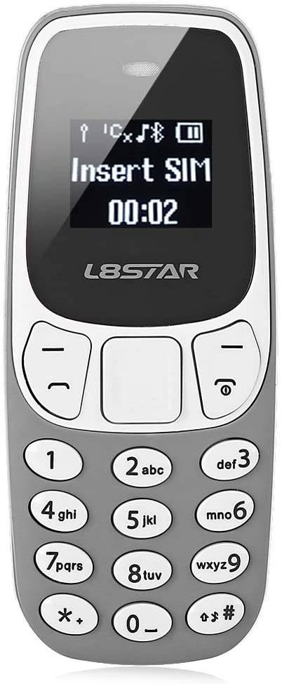 Mini Telefon komórkowy BM10 DualSIM Szary