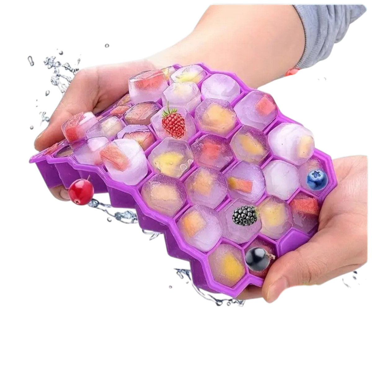 FORMA FOREMKA DO LODU KOSTEK LÓD SILIKONOWA FOREMKI SILIKONOWE NA 37 KOSTEK