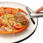 NOŻYK DO PIZZY NÓŻ DO PIZZY RADEŁKO DUŻY OKRĄGŁY DO KROJENIA PIZZY OSTRY