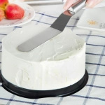 ŁOPATKA CUKIERNICZA DO KREMU SZPATUŁKA DO TORTU NÓŻ ZE STALI NIERDZEWNEJ 
