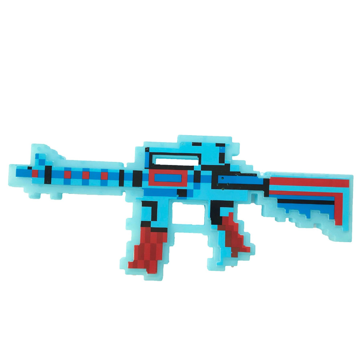 MINECRAFT Zestaw Karabin + Miecz + Siekiera Pixel