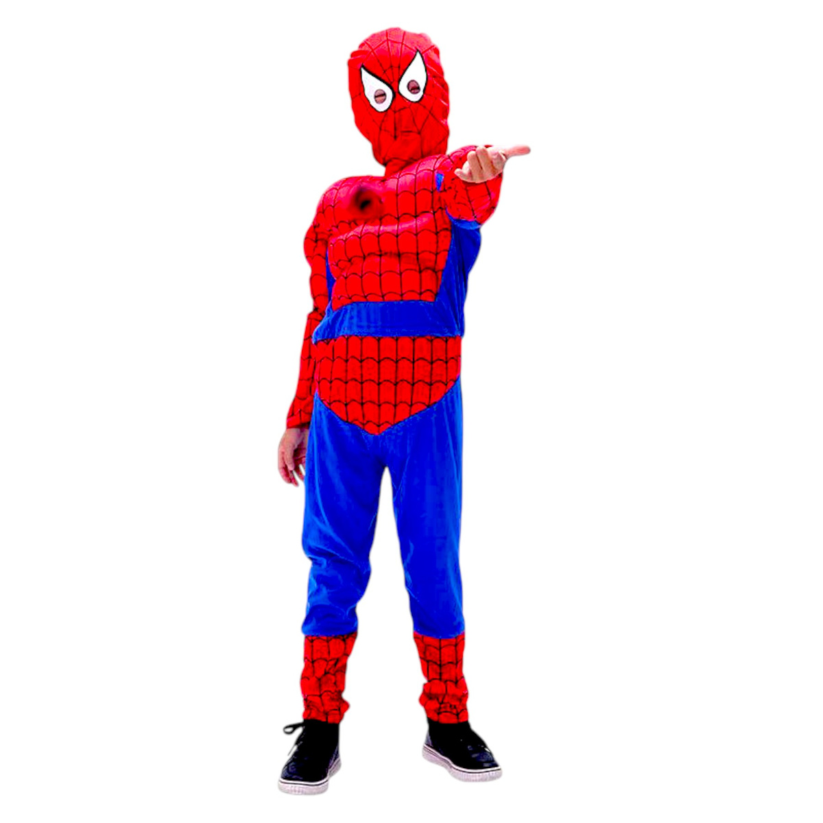SPIDERMAN - STRÓJ DLA CHŁOPCA GRUBY Z MIĘŚNIAMI