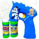 PISTOLET DO BANIEK MYDLANYCH KRAINA LODU ELSA AUTOMAT BAŃKI MYDLANE + PŁYN