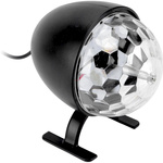 MINI KULA DYSKOTEKOWA LAMPA OBROTOWA KOLOROWA NA IMPREZĘ REFLEKTOR LED RGB