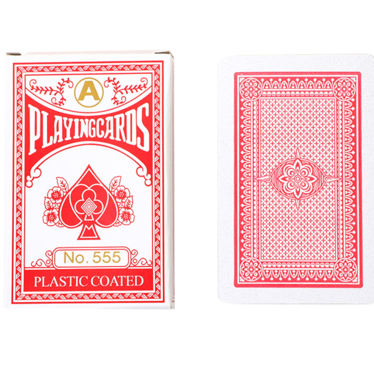 KARTY DO GRY W POKERA MAKAO 54 SZTUK RODZINNA GRA KARCIANA TALIA KART