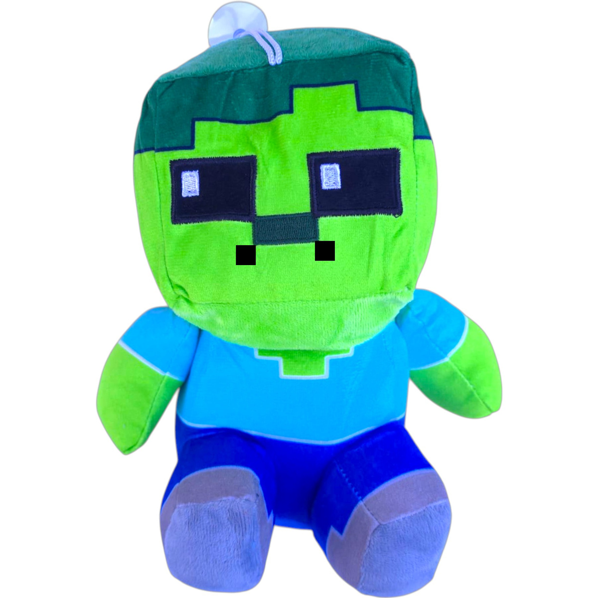 MINECRAFT BABY ZOMBIE PLUSZOWA MASKOTKA Z GRY PLUSZAK DUŻA PRZYTUALNKA