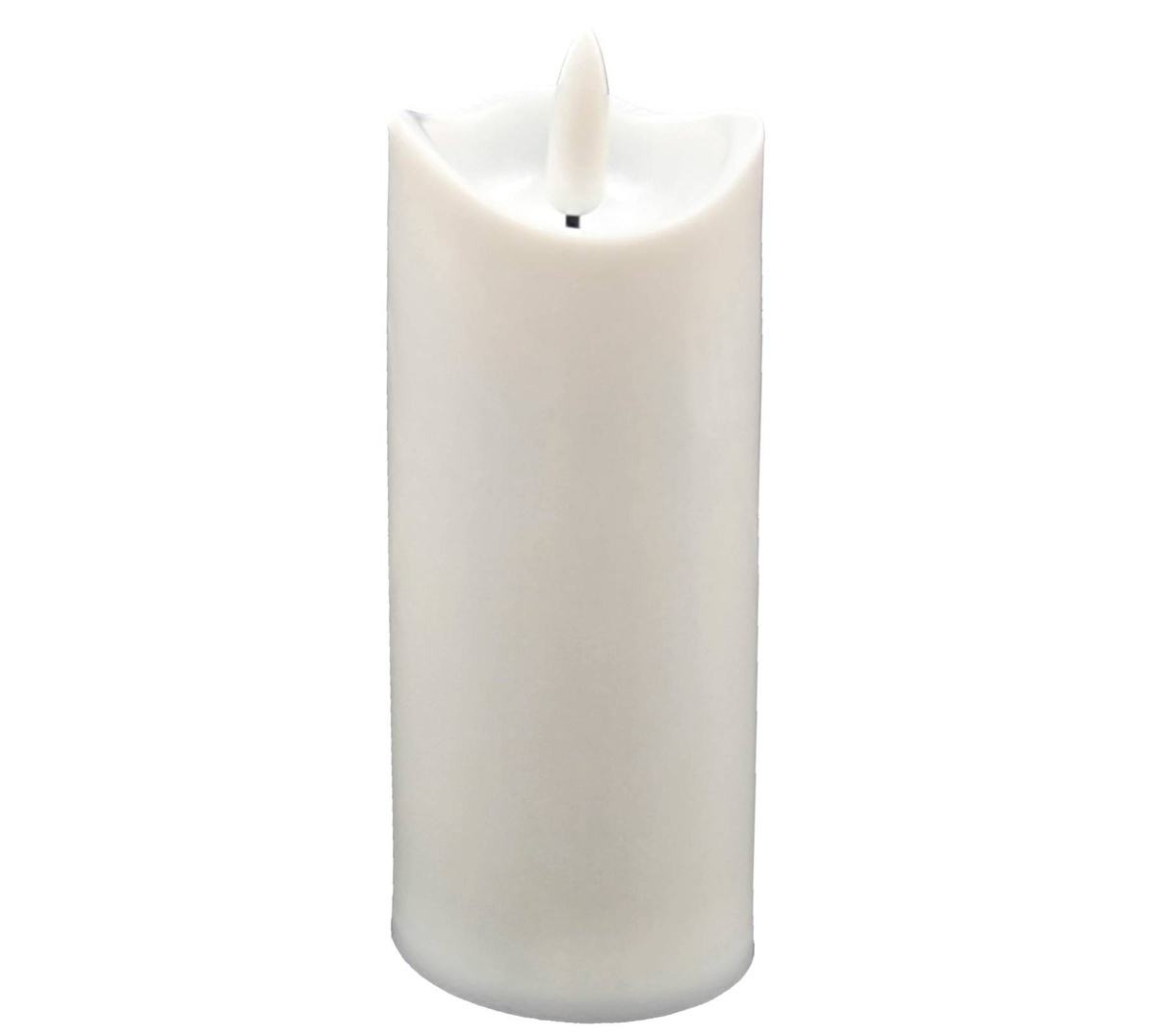 Świeczka elektryczna biała wkład LED 17.5 cm