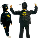 STRÓJ BATMAN DLA CHŁOPCA 3w1 KOSTIUM + MASKA rozmiar M