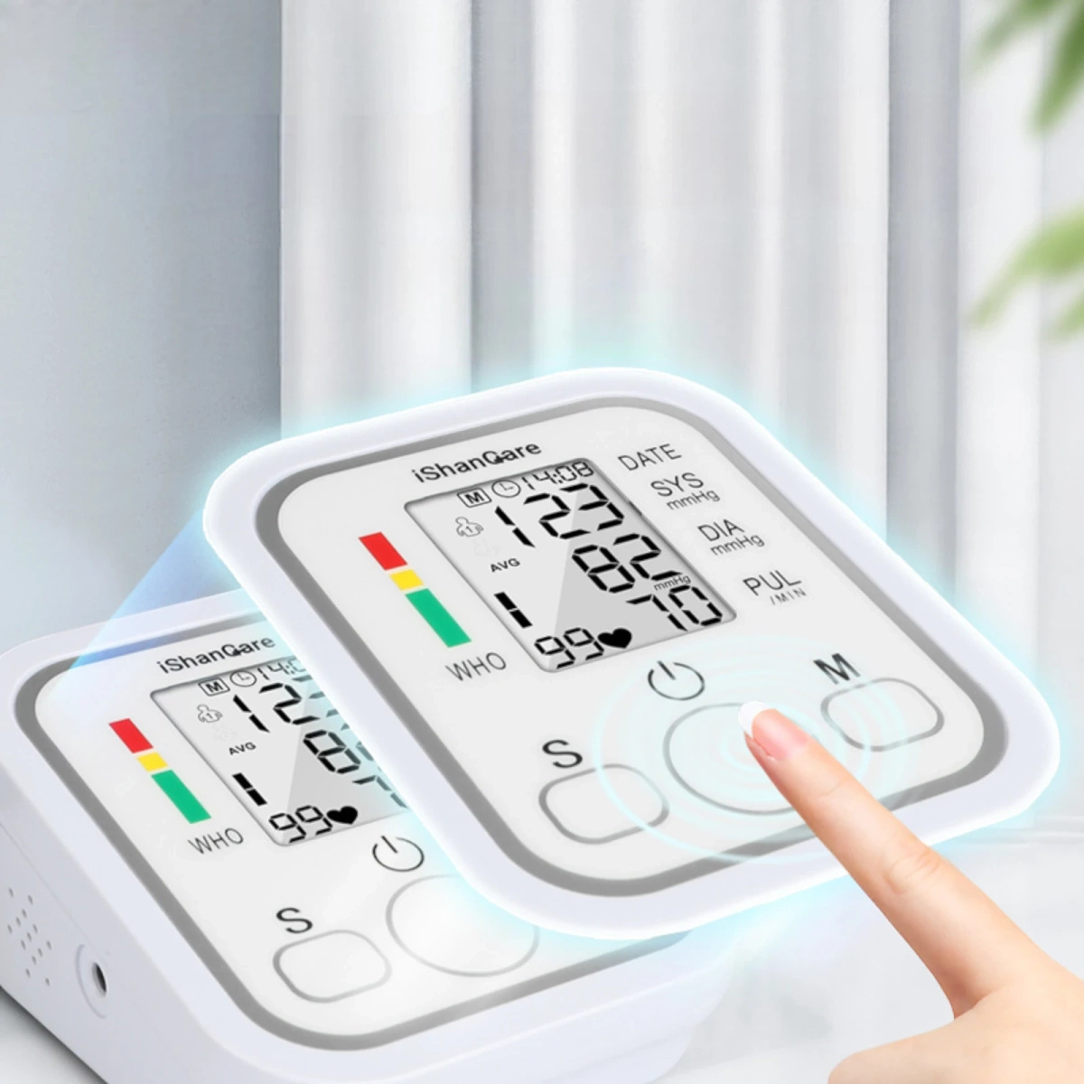 CIŚNIENIOMIERZ NARAMIENNY ELEKTRONICZNY WYŚWIETLACZ LED USB 22-32CM PAMIĘĆ