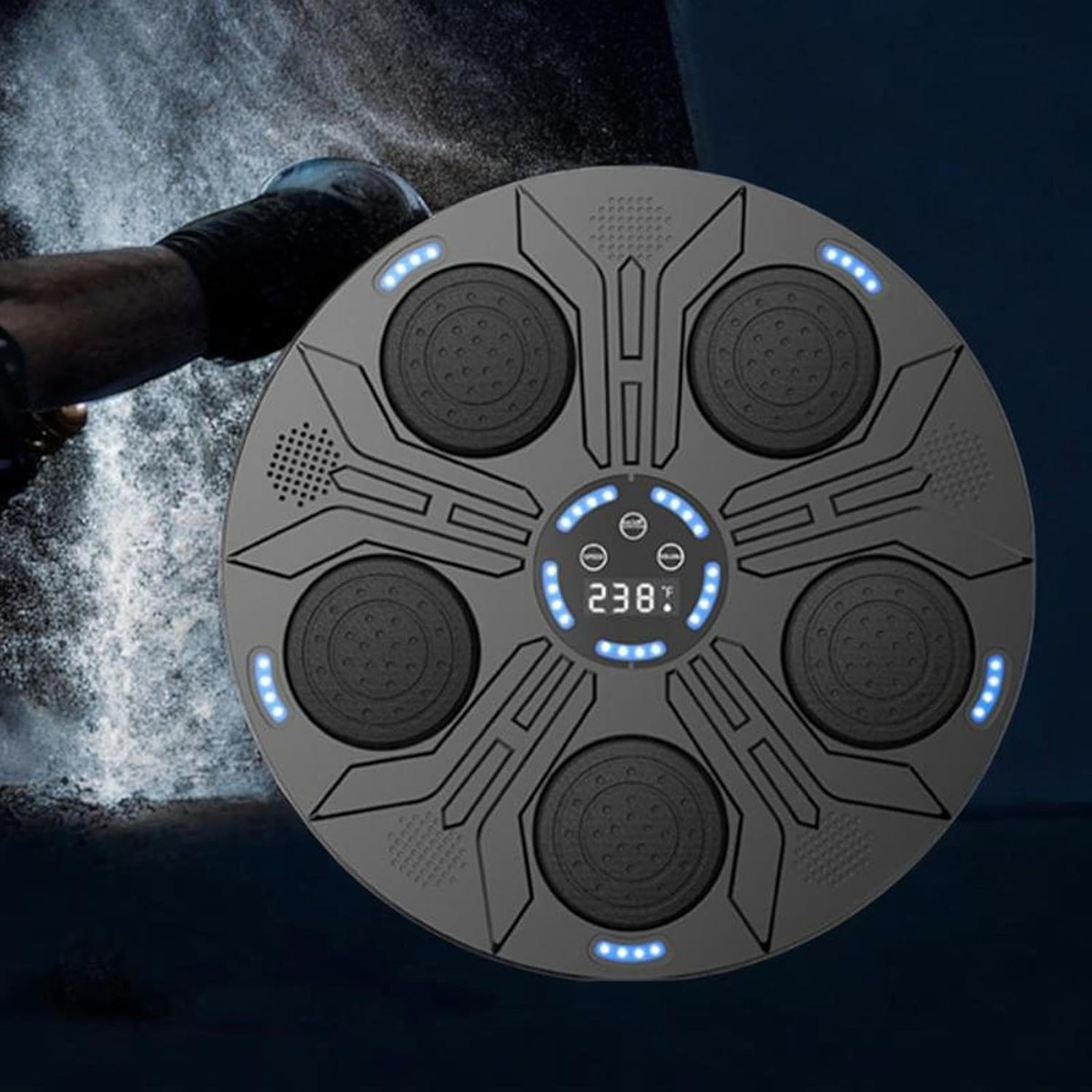 MUSIC BOXING MACHINE BLUETOOTH TRENINGOWA TARCZA BOKSERSKA ZRĘCZNOŚCIOWA 