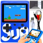 MINI KONSOLA RETRO PRZENOŚNA GRA 400 GIER NA TV KOLOROWE GIERKI GAME BOX