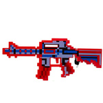 MINECRAFT Zestaw Karabin + Miecz + Kilof + Pistolet Pixel