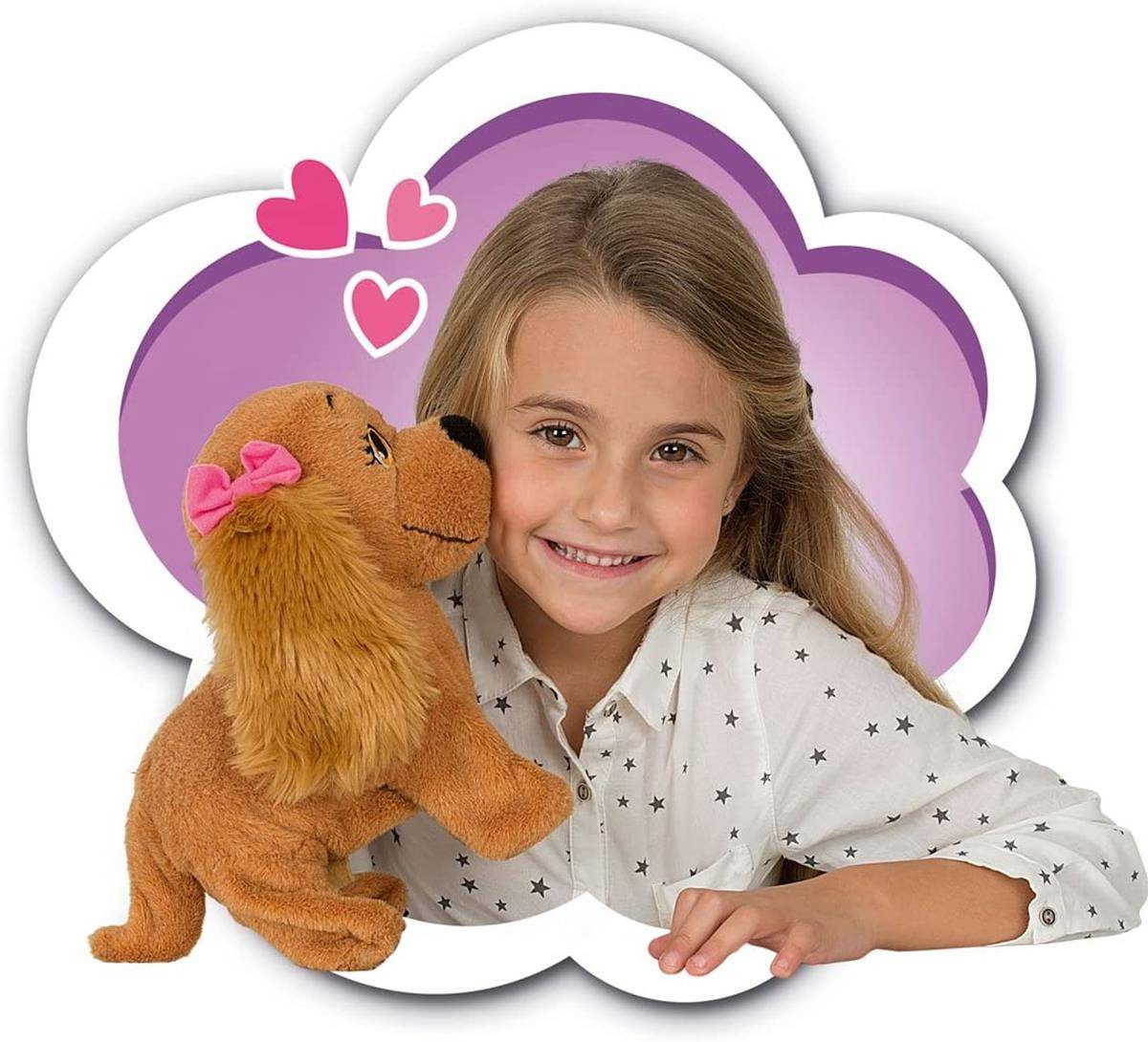 TM TOYS Interaktywny Piesek Lucy 14 komend