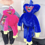 HUGGY WUGGY -  MASKOTKA HUGGY WUGGY PLUSZOWY PLECAK RÓŻOWY PLUSZAK ANIME POPPY PLAYTIME