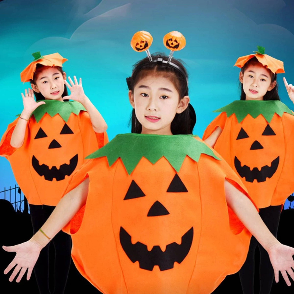 STRÓJ NA HALLOWEEN - DYNIA + TOREBKA NA CUKIERKI