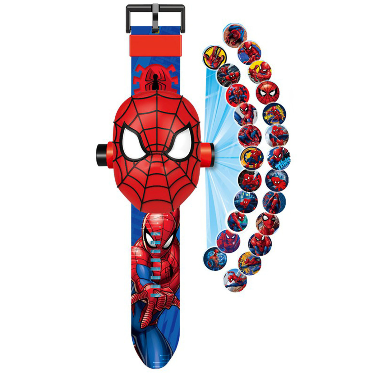SPIDERMAN Zegarek 3D z projektorem