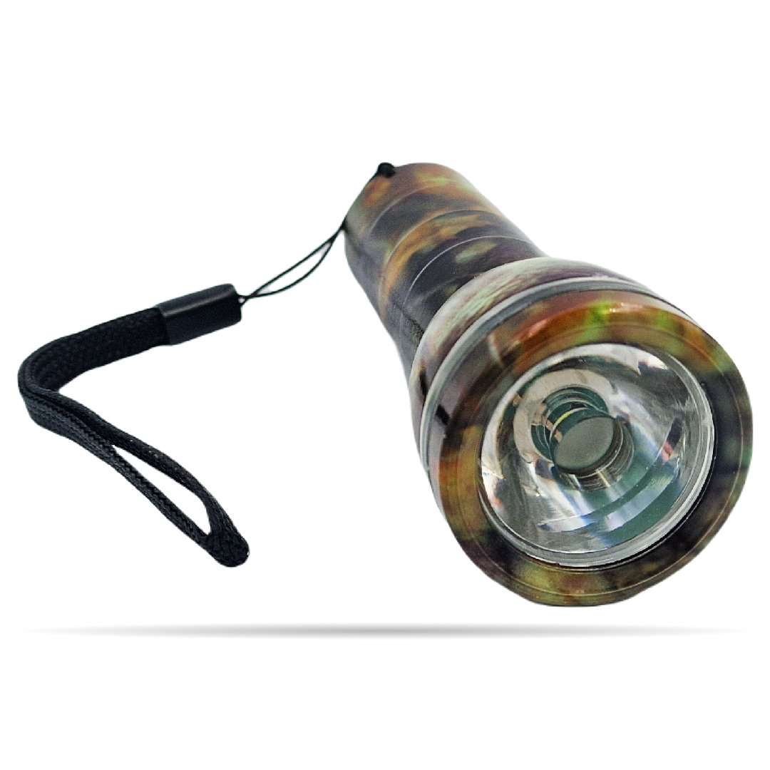 Mini latarka MONO aluminiowa z linką 9 cm