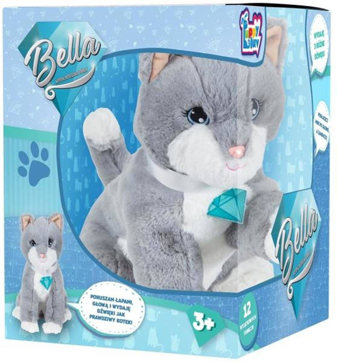 TM TOYS Interaktywny Kotek Bella