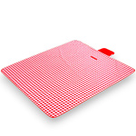 Mata piknikowa 200 x 200 cm - czerwona