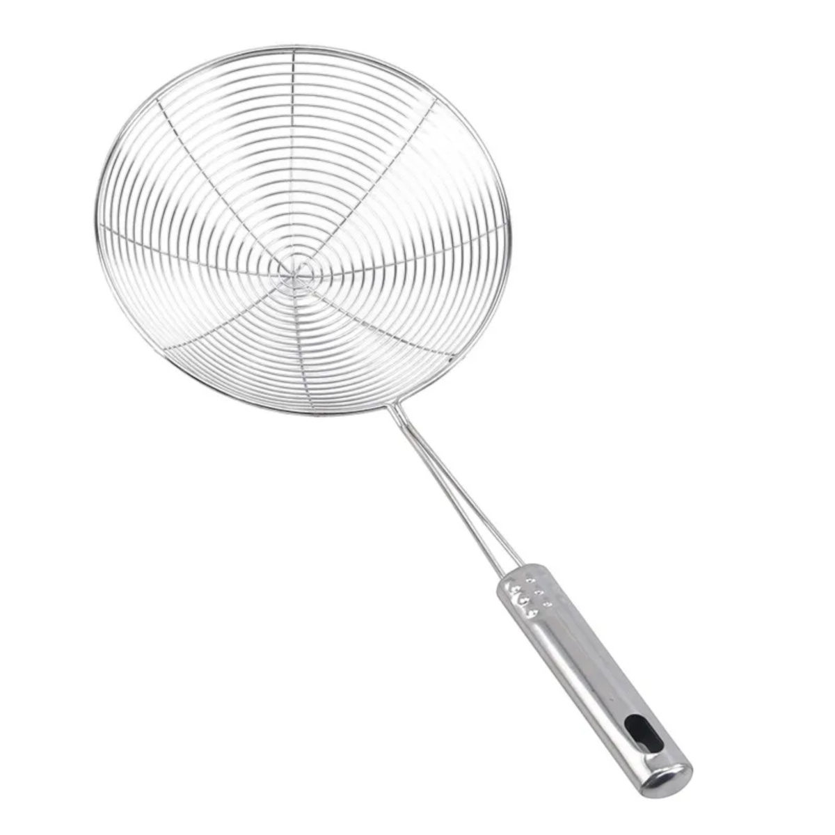 ŁYŻKA CEDZAKOWA SITKO DO PIEROGÓW SZUMÓWKA CHOCHLA DUŻY CEDZAK Z RĄCZKĄ