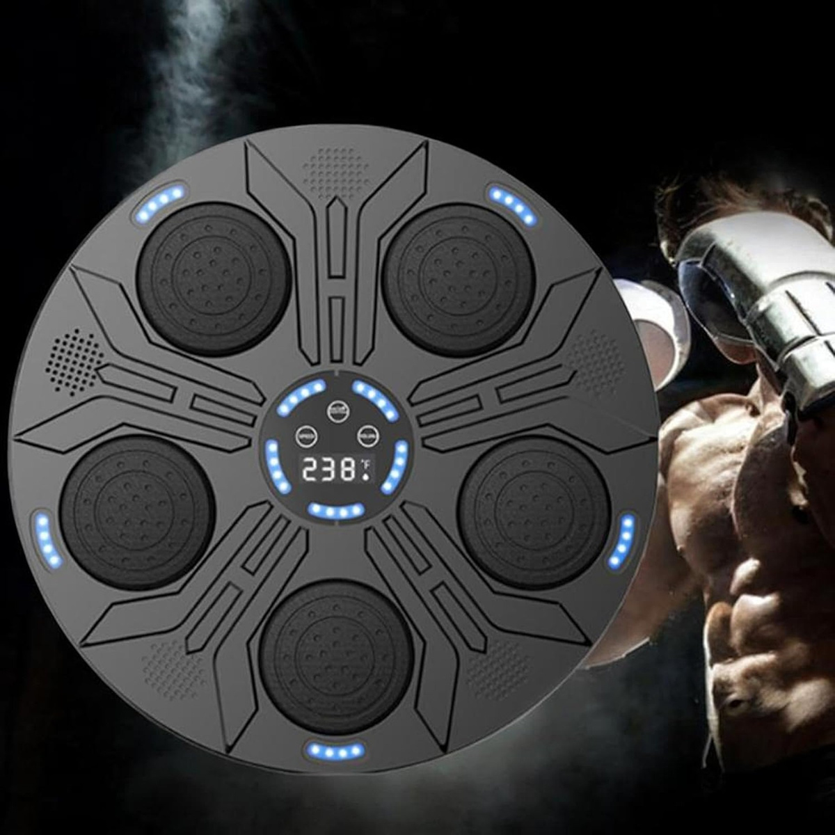 MUSIC BOXING MACHINE BLUETOOTH TRENINGOWA TARCZA BOKSERSKA ZRĘCZNOŚCIOWA 
