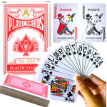 KARTY DO GRY W POKERA MAKAO 54 SZTUK RODZINNA GRA KARCIANA TALIA KART