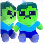 MINECRAFT BABY ZOMBIE PLUSZOWA MASKOTKA Z GRY PLUSZAK DUŻA PRZYTUALNKA