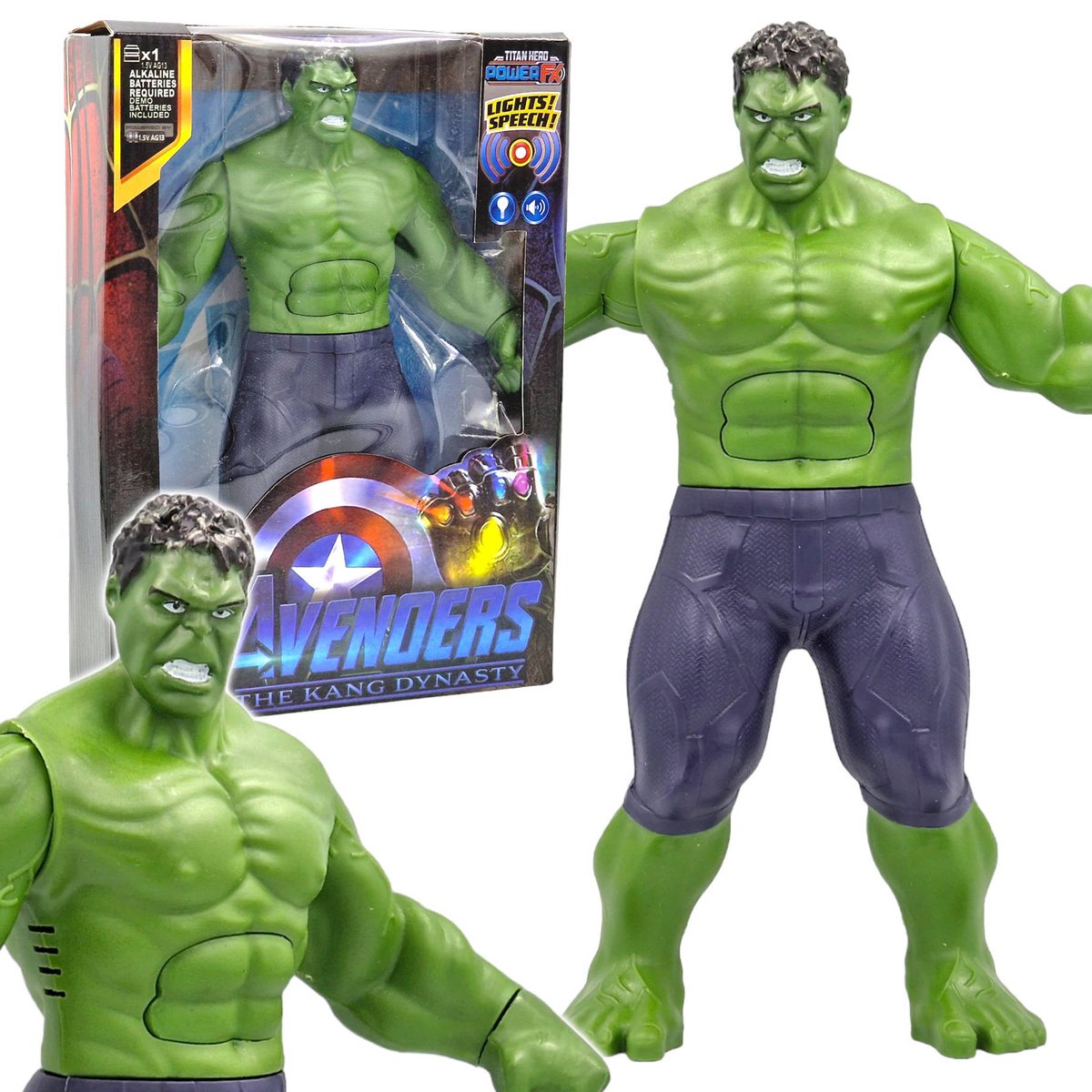 AVENGERS Figurka Interaktywna HULK 26cm