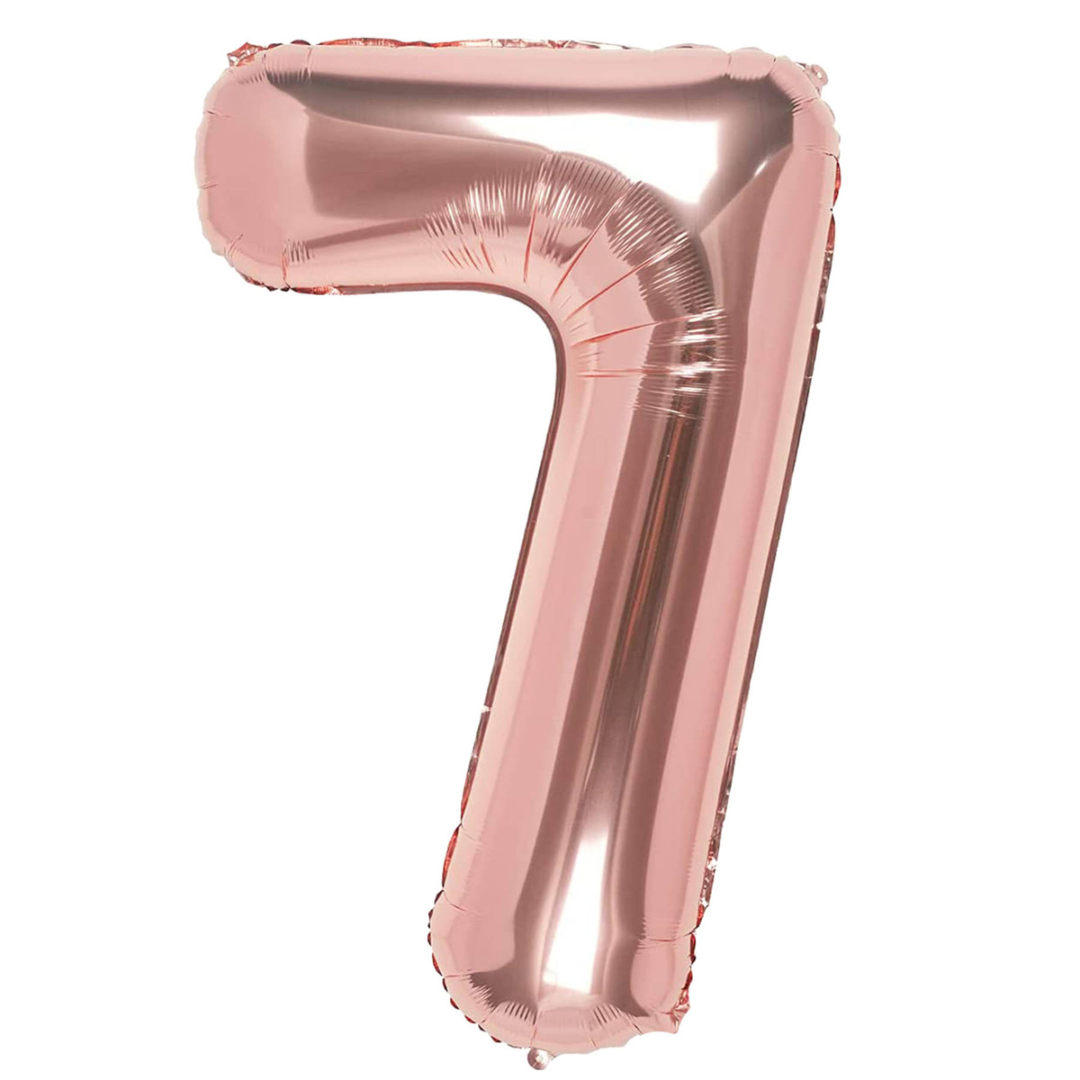 Balon Foliowy Cyfra 7 Rose 100cm