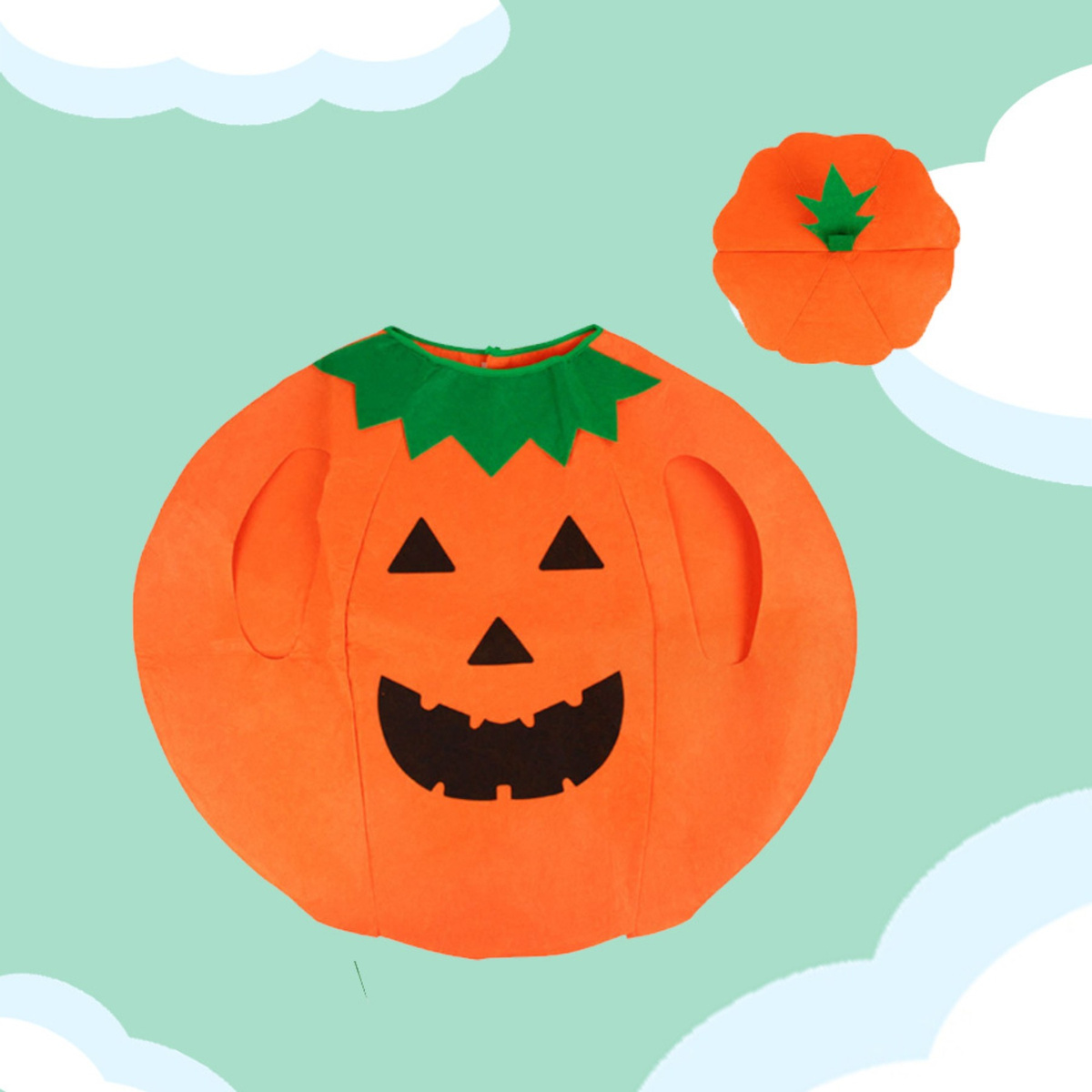 STRÓJ NA HALLOWEEN - DYNIA + TOREBKA NA CUKIERKI