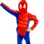 SPIDERMAN - STRÓJ DLA DZIECI + MASKA rozmiar L
