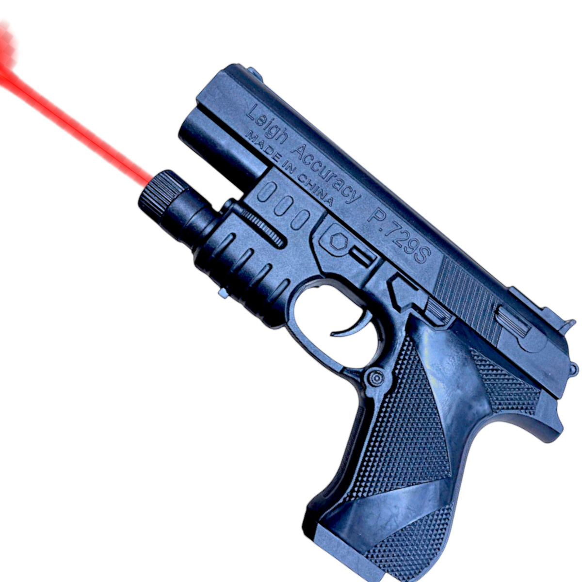 PISTOLET NA KULKI CELOWNIK LASEROWY LASER IMITACJA BRONI DLA DZIECI 
