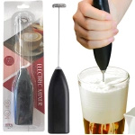ELEKTRYCZNY SPIENIACZ DO MLEKA PIANKI JAJEK KAWY MINI MIKSER UBIJACZ RĘCZNY