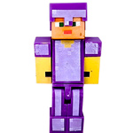 FIGURKA MINECRAFT FIGURKI STEVE ALEX ZBROJA ZESTAW 11w1 PISTOLET MIECZ XXL