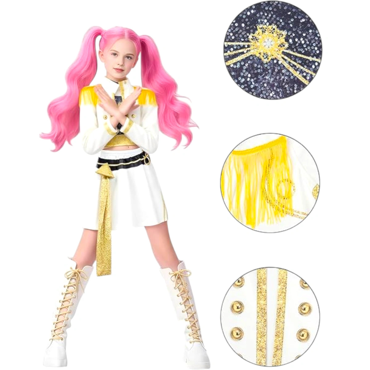 K-POP ŁOWCZYNIE DEMONÓW - Strój MIRA (CONCERT) rozmiar