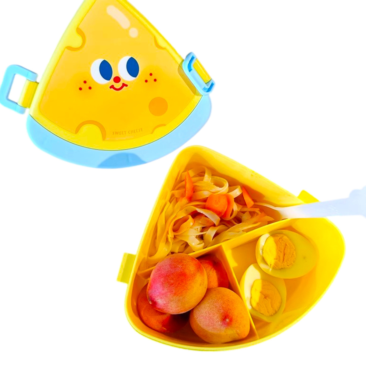 POJEMNIK NA JEDZENIE DLA DZIECI LUNCH BOX LUNCHBOX ŚNIADANIÓWKA + SZTUĆCE