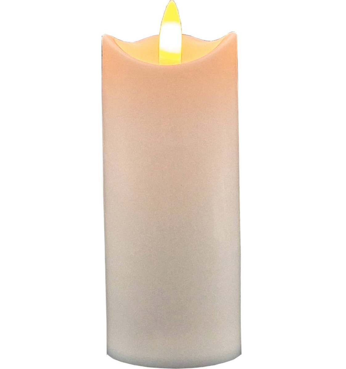 Świeczka elektryczna biała wkład LED 17.5 cm