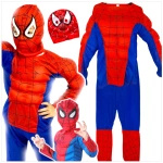 SPIDERMAN - STRÓJ DLA DZIECI + MASKA rozmiar M