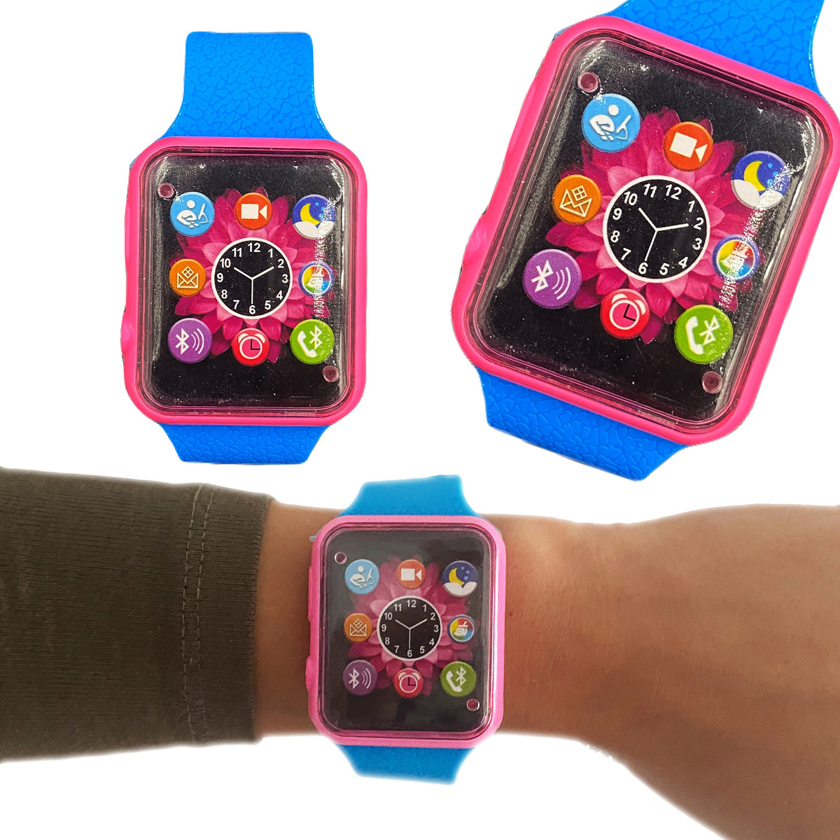 Zegarek Dziecięcy - kolorowy Smartwatch zabawkowy